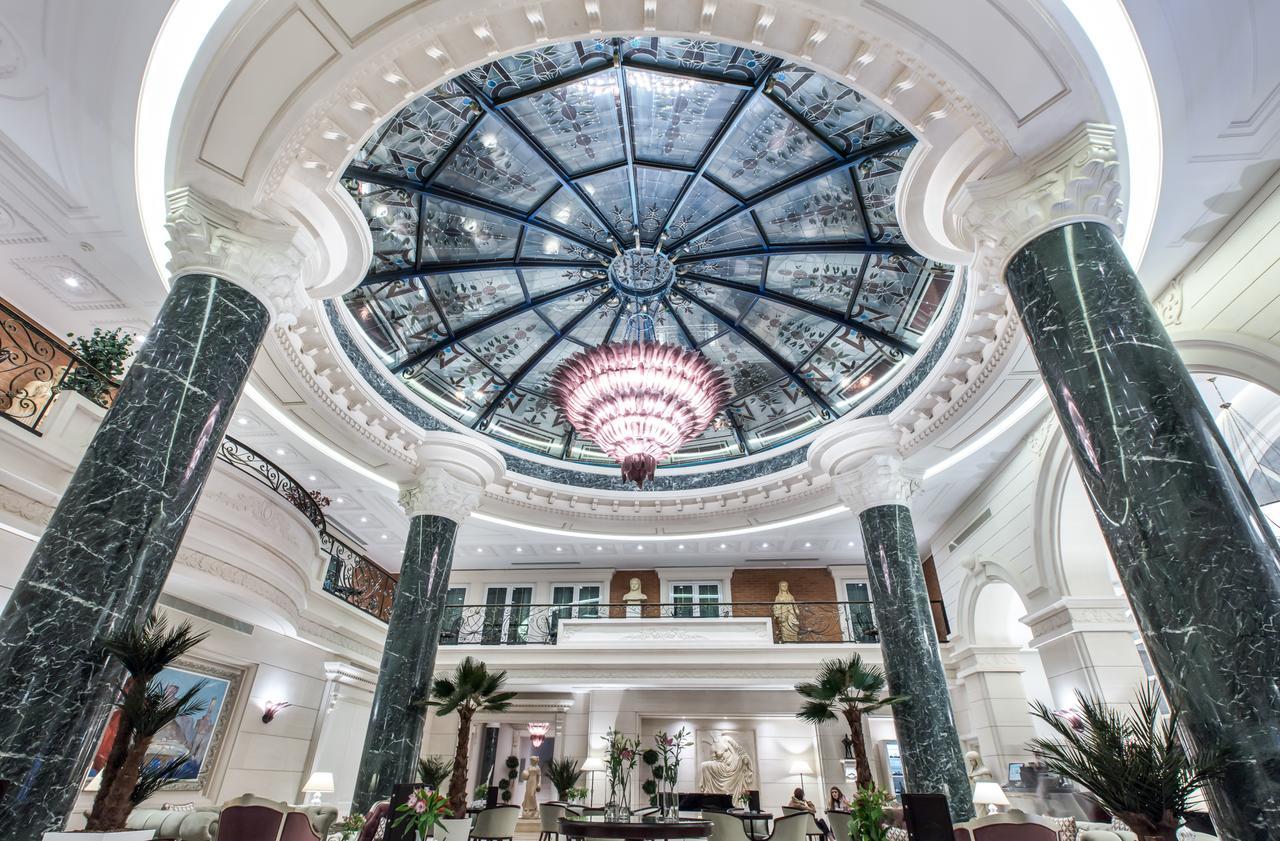Xheko Imperial Luxury Hotel & Spa Tirana Zewnętrze zdjęcie The lobby of the hotel